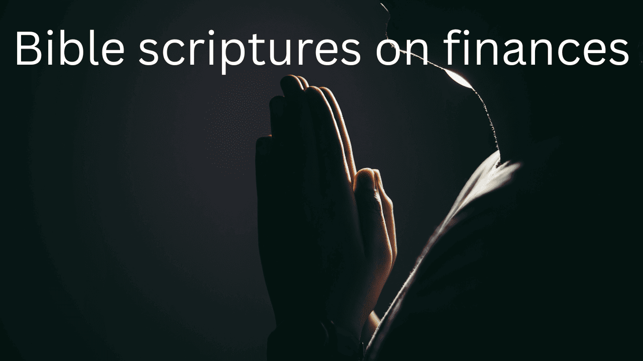 Bible scriptures on finances
